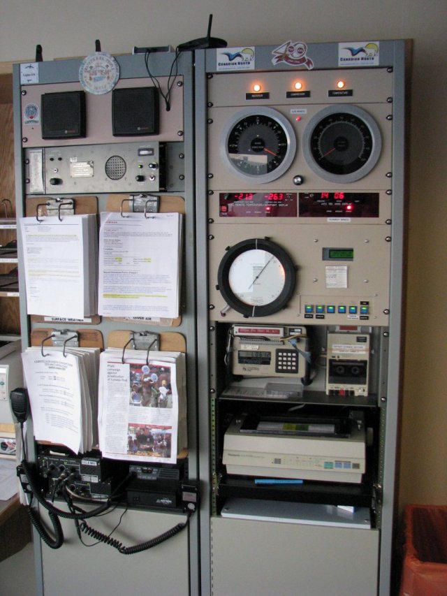 Main readout instruments @ Eureka Weather Station